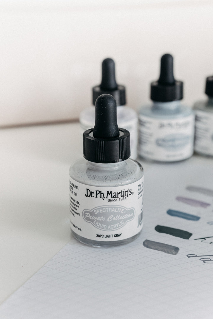 Written Word Calligraphy - Muted Calligraphy Ink - Assorted Colors