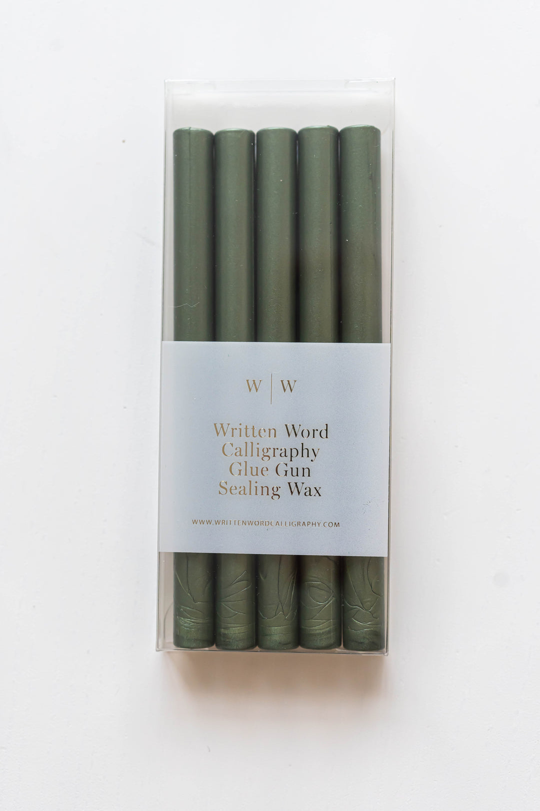 WRITTEN WORD - 5 Glue Gun Sealing Wax Sticks - Assorted Colours