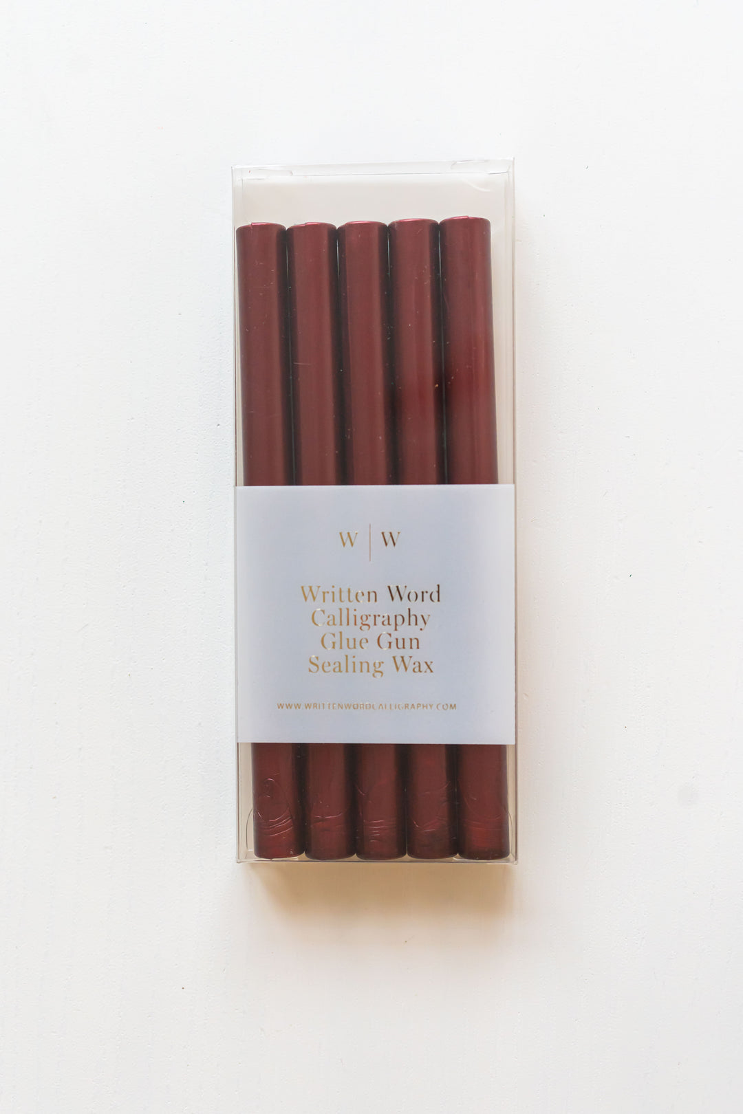 WRITTEN WORD - 5 Glue Gun Sealing Wax Sticks - Assorted Colours