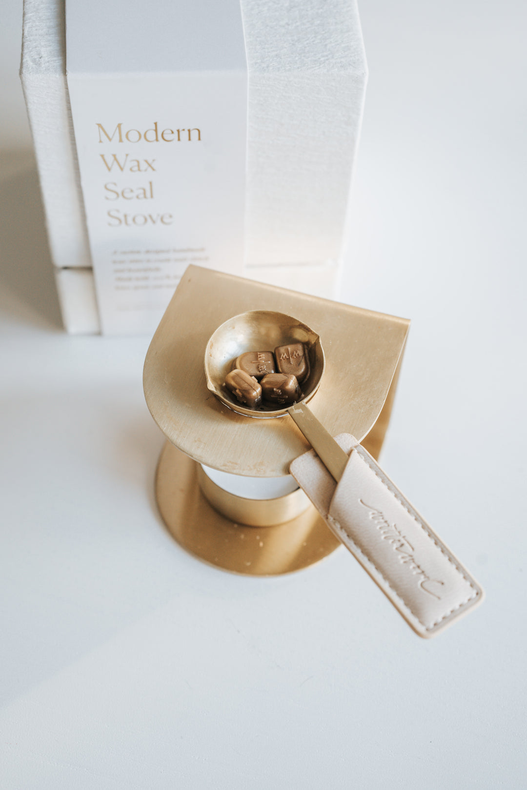 WRITTEN WORD - Wax Seal Stove and Spoon Version 2.0 - Brass