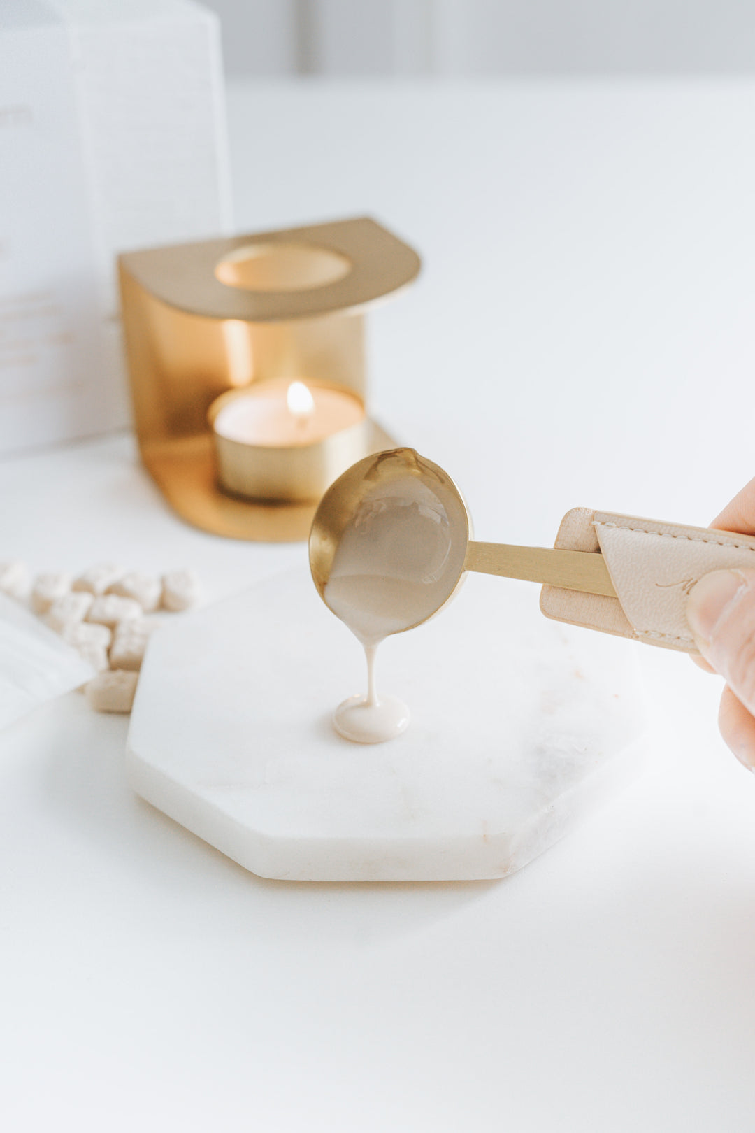 WRITTEN WORD - Wax Seal Stove and Spoon Version 2.0 - Brass