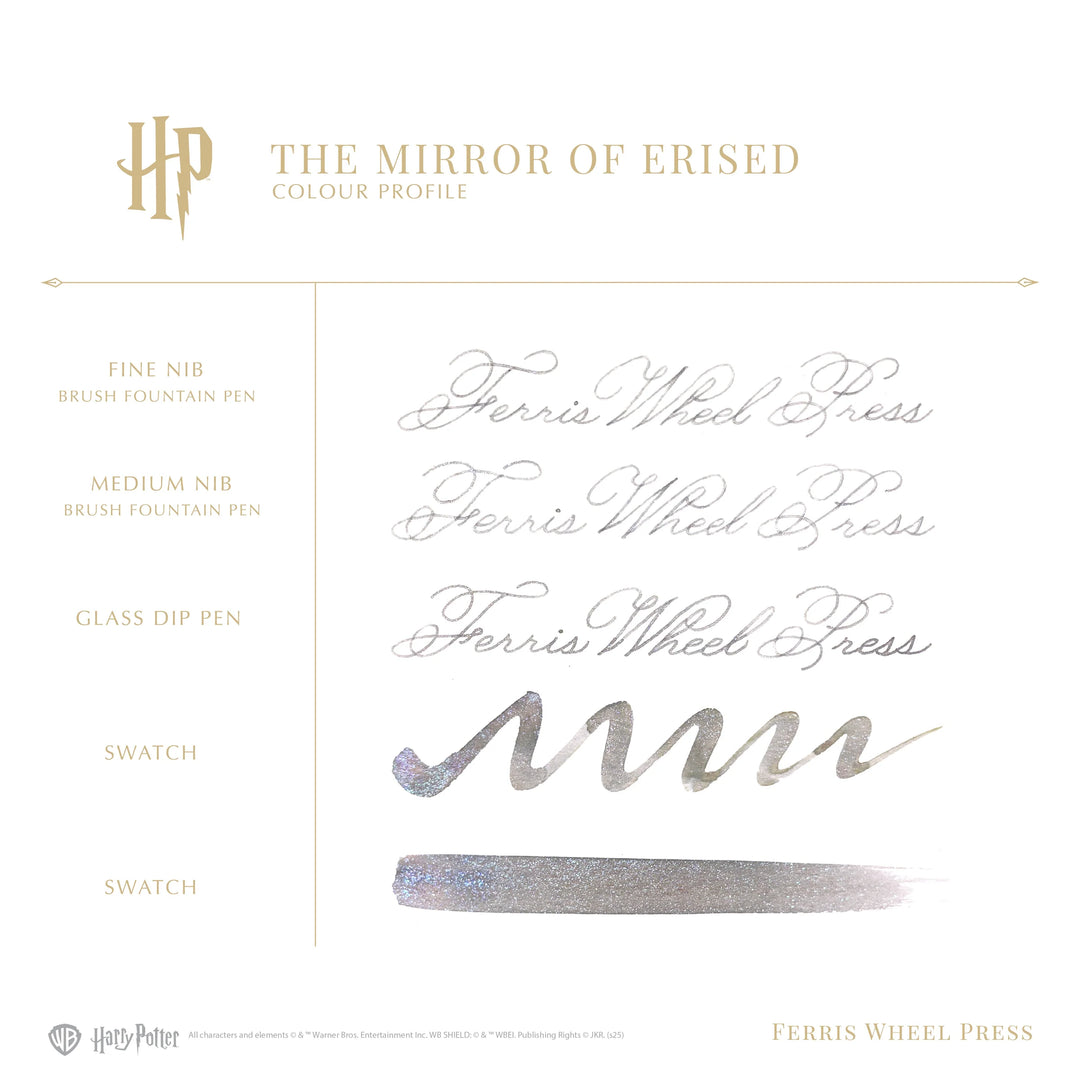 Ferris Wheel Press - Harry Potter Fountain Pen Ink 38 mL - The Mirror of Erised (Limited Edition)