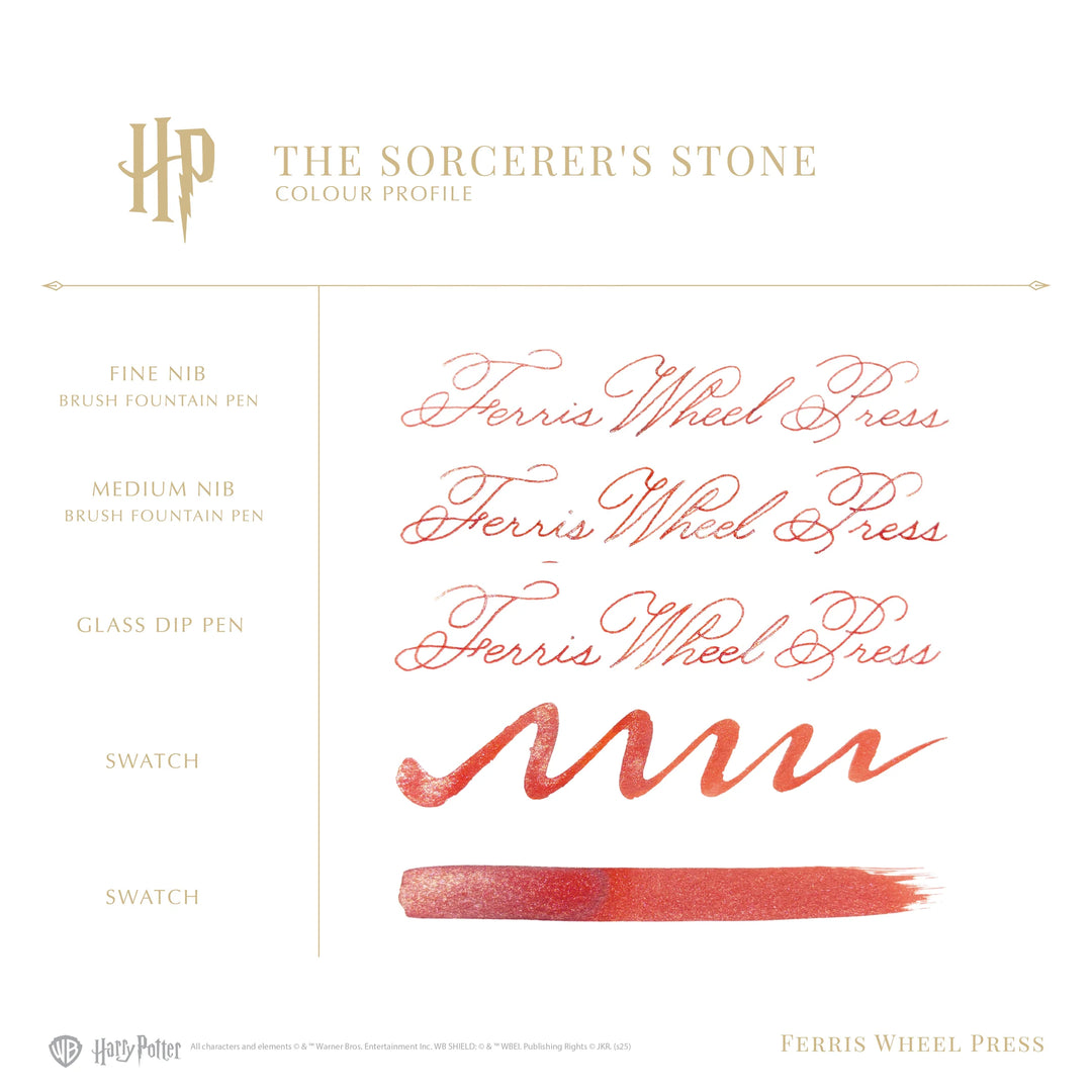 Ferris Wheel Press - Harry Potter Fountain Pen Ink 38 mL - The Sorcerer's Stone (Limited Edition)