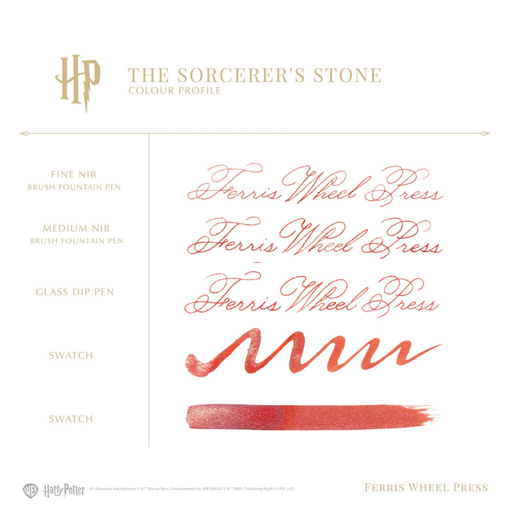 Ferris Wheel Press - Harry Potter Fountain Pen Ink 38 mL - The Sorcerer's Stone (Limited Edition)