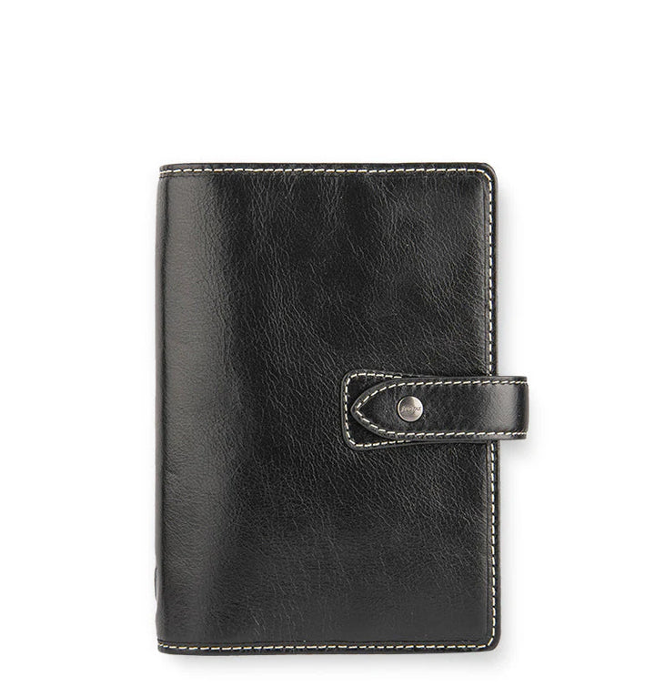 Filofax - Personal Leather Organizer - Malden - Black