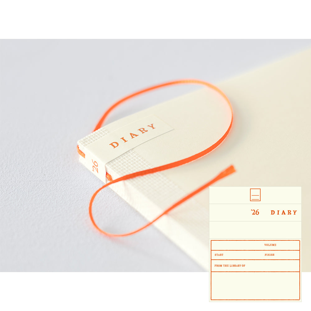 Midori MD Notebook Diary B6 Slim 2026