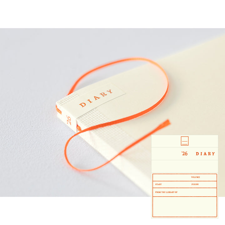 Midori MD Notebook Diary B6 Slim 2026