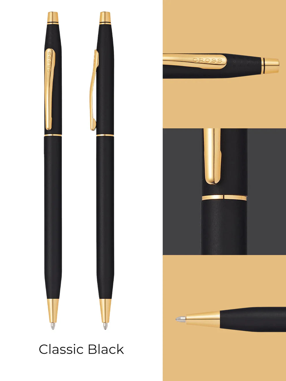 Cross - Classic Century Ballpoint Pen - Black