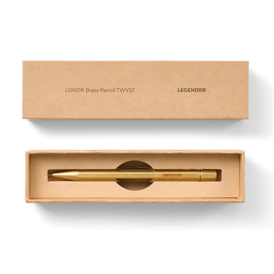 LEGENDAR - Mechanical Pencil - TWYST - Brass