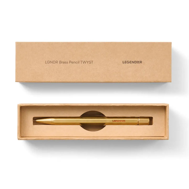 LEGENDAR - Mechanical Pencil - TWYST - Brass