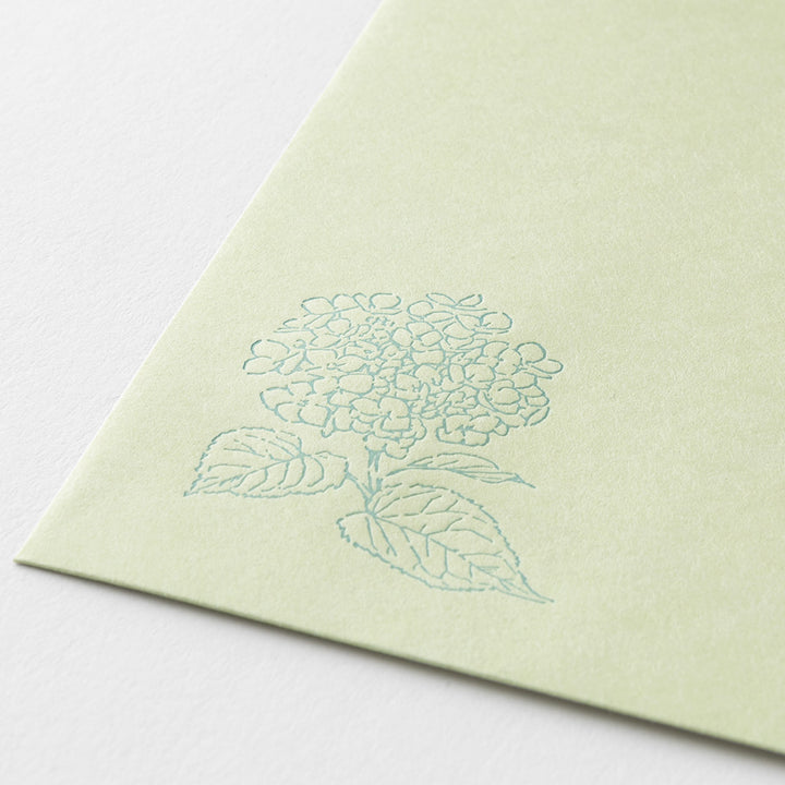 MIDORI - Hanairo Washi Money Envelope | Green (Anabelle)