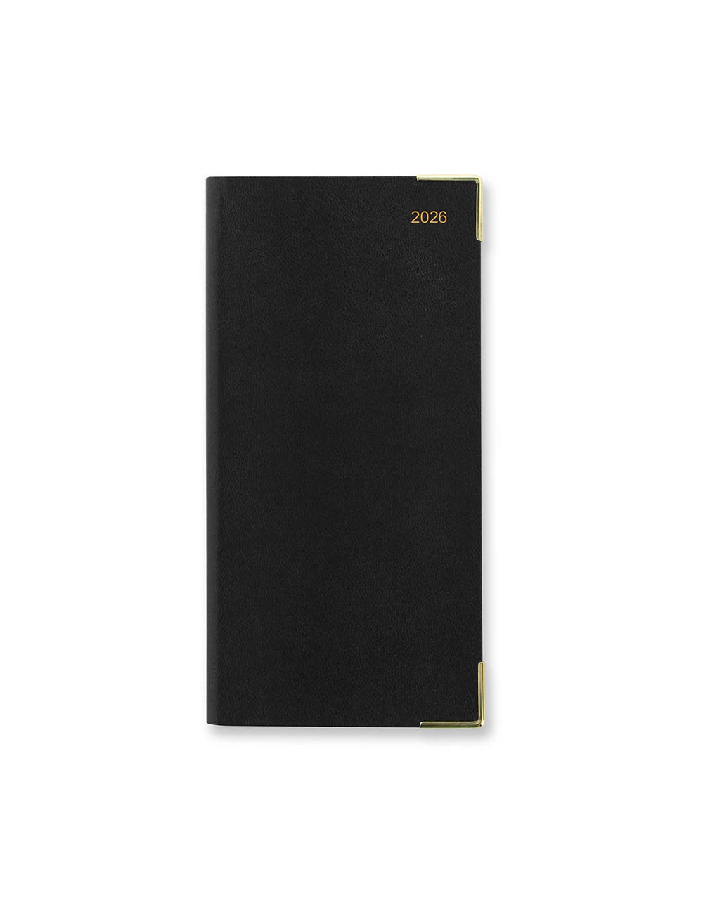 Letts of London - 2026 Slim Weekly Planner with Appointments - Landscape Week-to-View - Black