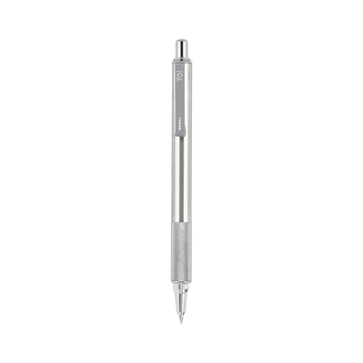 Zebra - F-701 All Steel Retractable Ballpoint Pen - 0.8mm