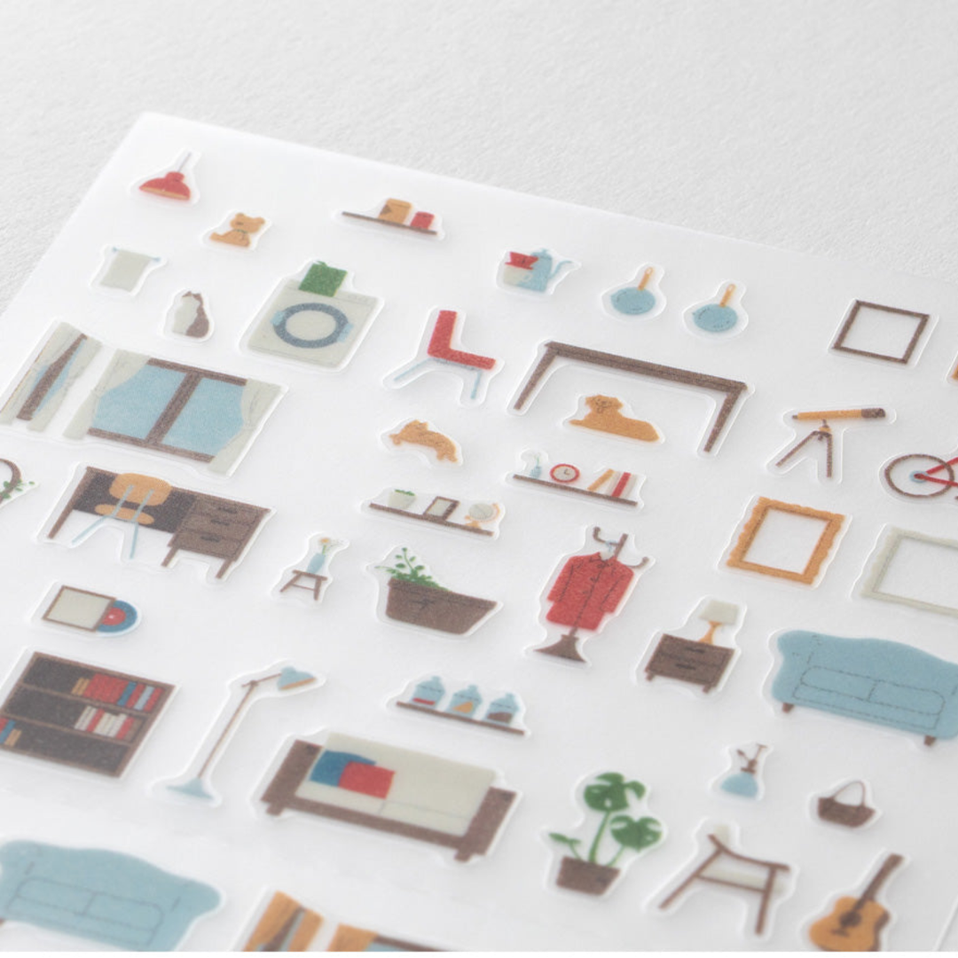 Midori - Sticker Calendar Set - Margin Interior