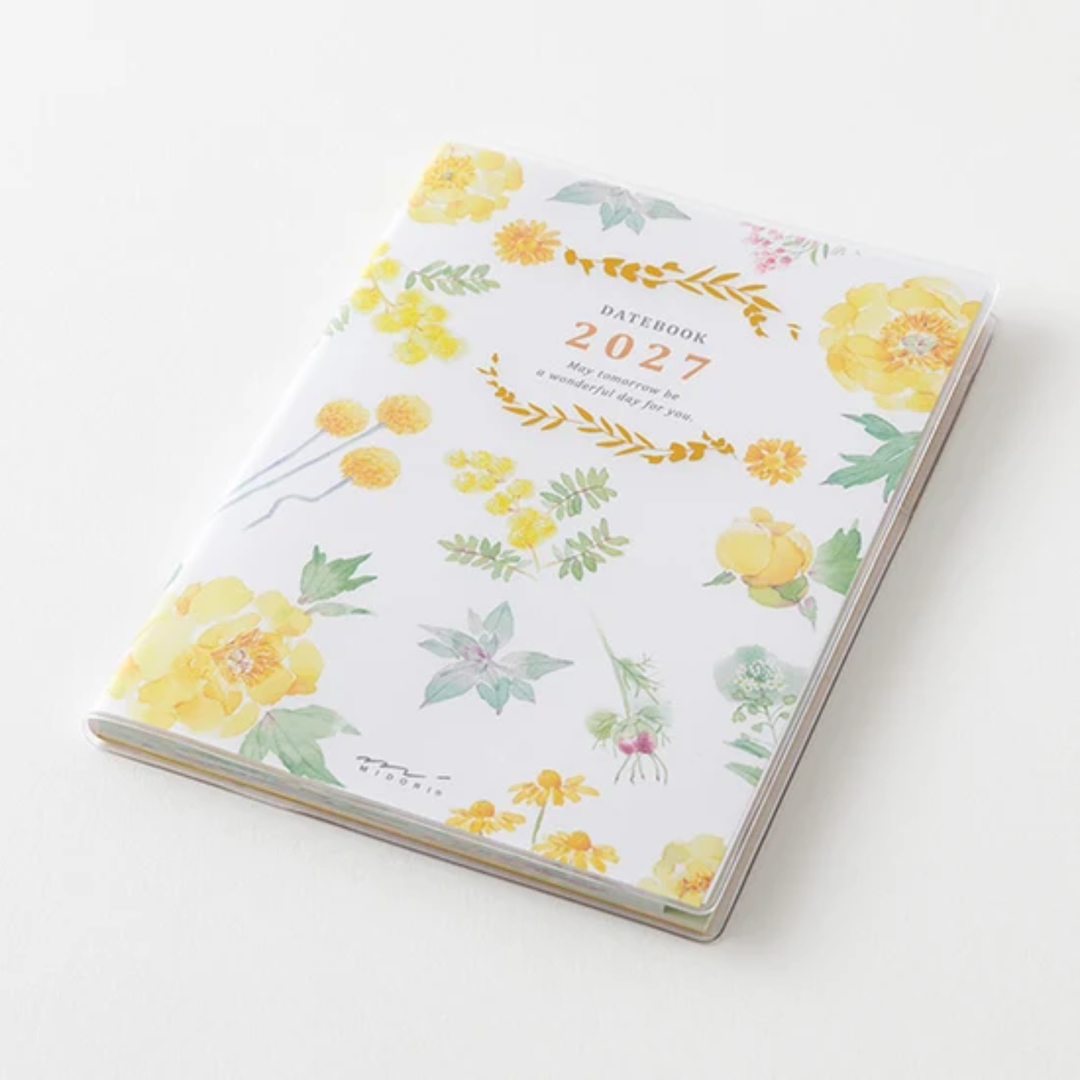 Midori - 2027 Pocket Diary - Country Time Flower