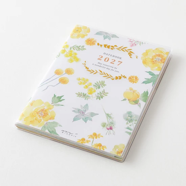 Midori - 2027 Pocket Diary - Country Time Flower