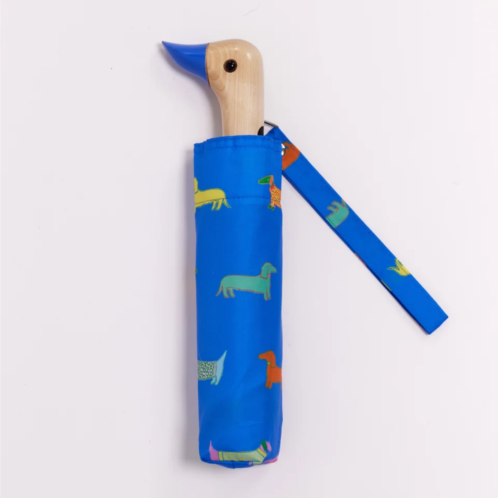 Original Duckhead - Compact Umbrella - Dogs in Blue