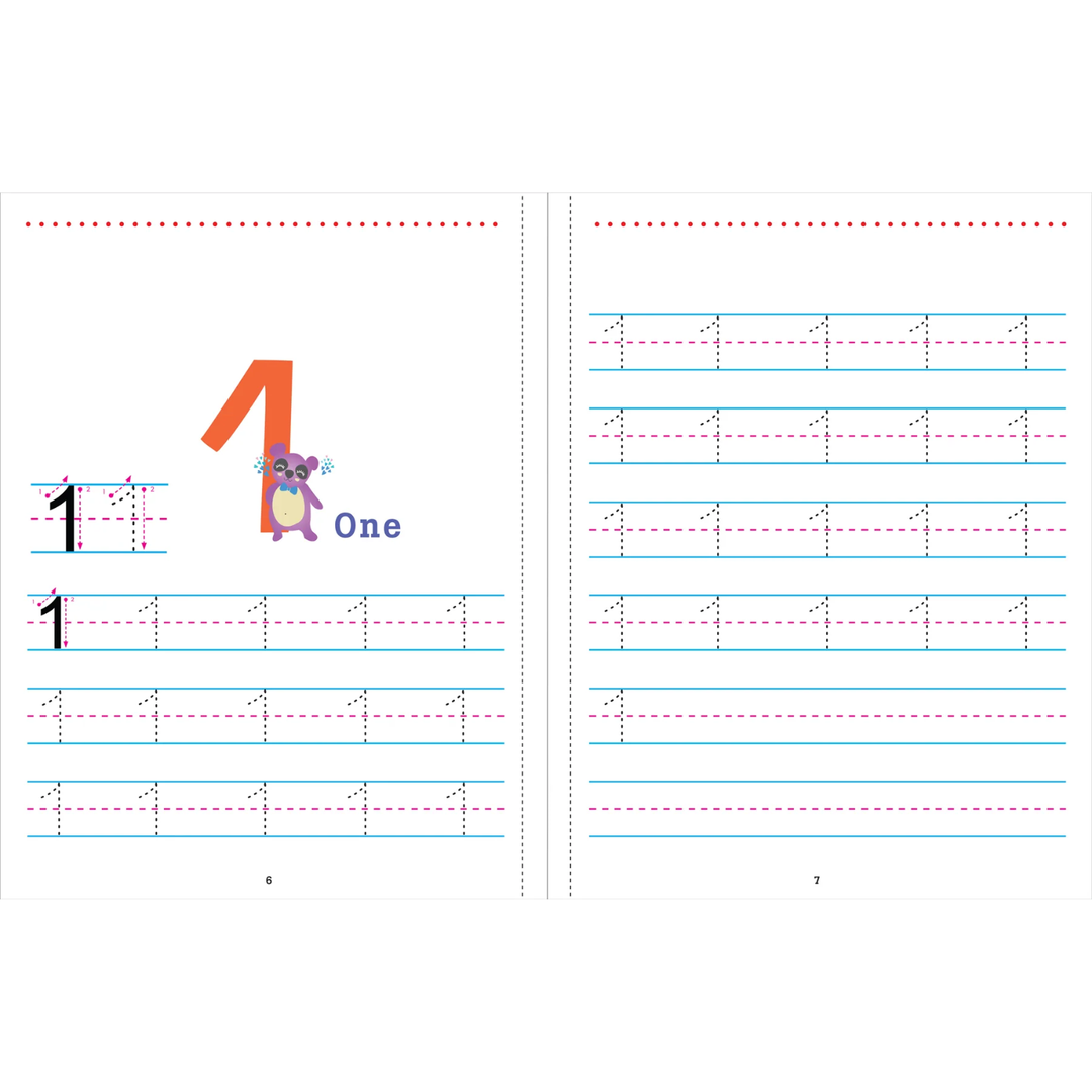 PETER PAUPER PRESS- TRACE AND LEARN - NUMBERS