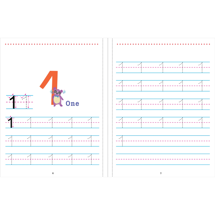 PETER PAUPER PRESS- TRACE AND LEARN - NUMBERS