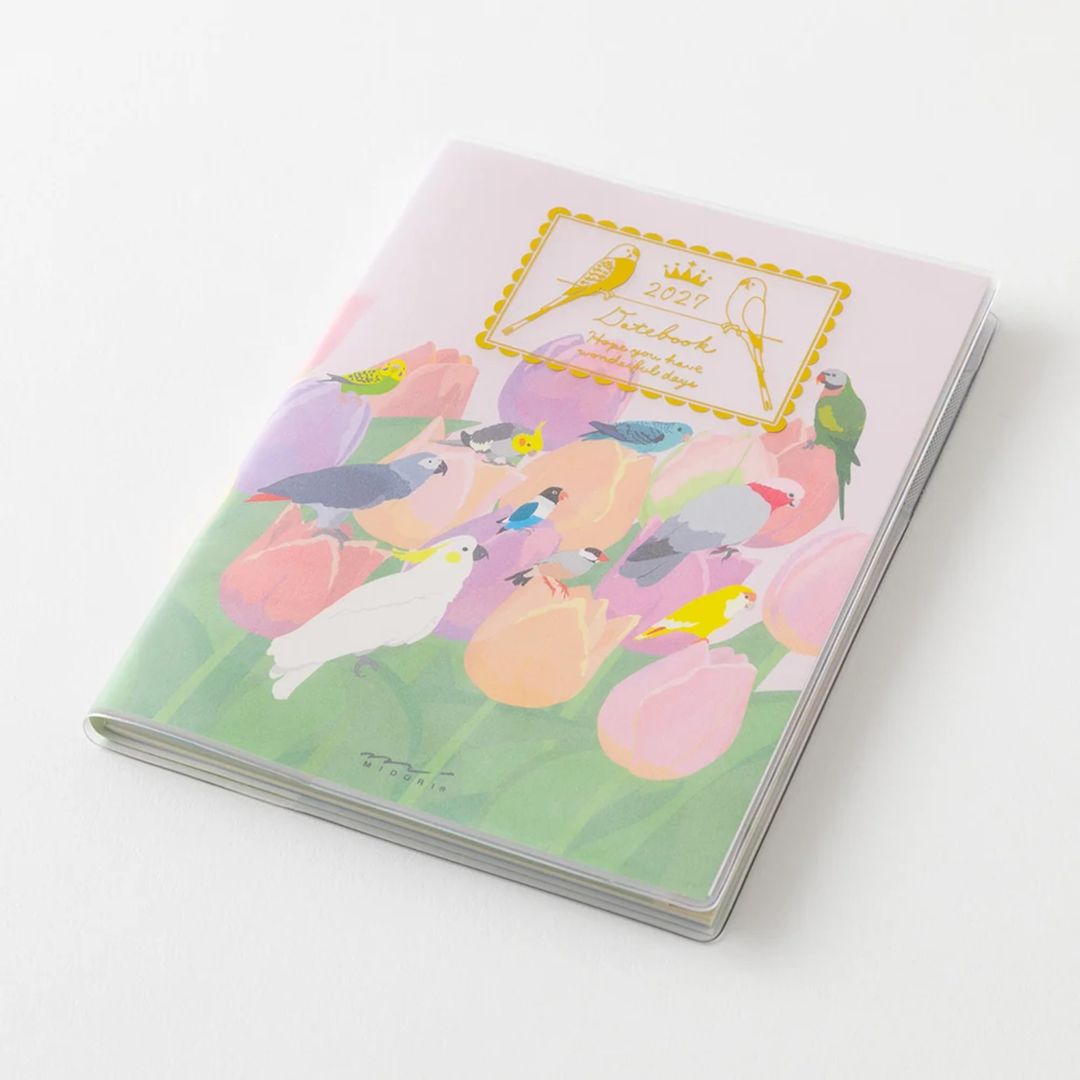 Midori - 2027 Pocket Diary - Bird