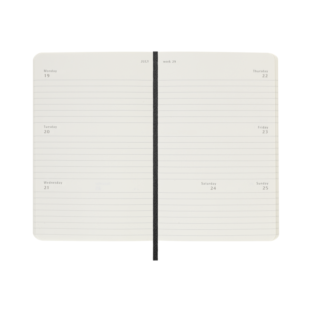 Moleskine - Classic Planner 2027 - Weekly Horizontal - Pocket