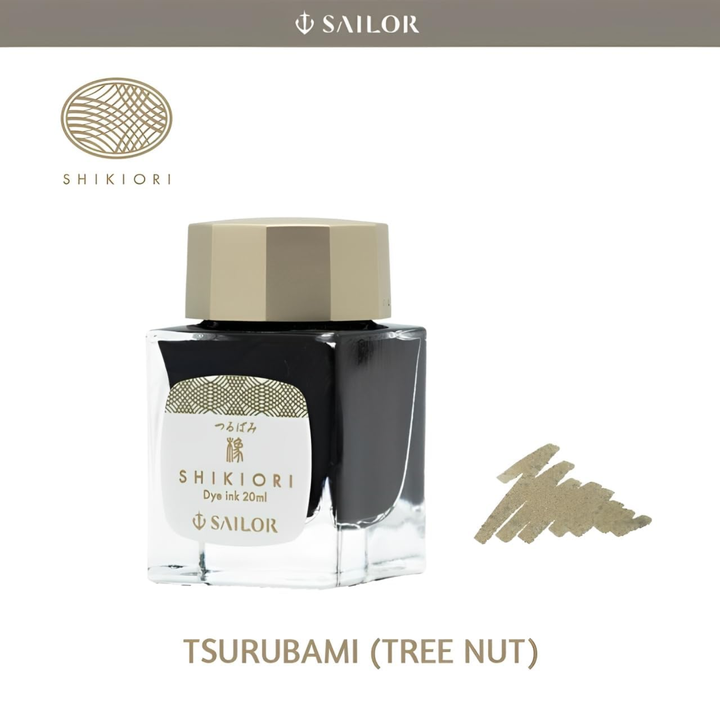 SAILOR PEN – SHIKIORI INK – Bottled Fountain Pen Ink (20ml) – Kusa Asobi: Tsurubami
