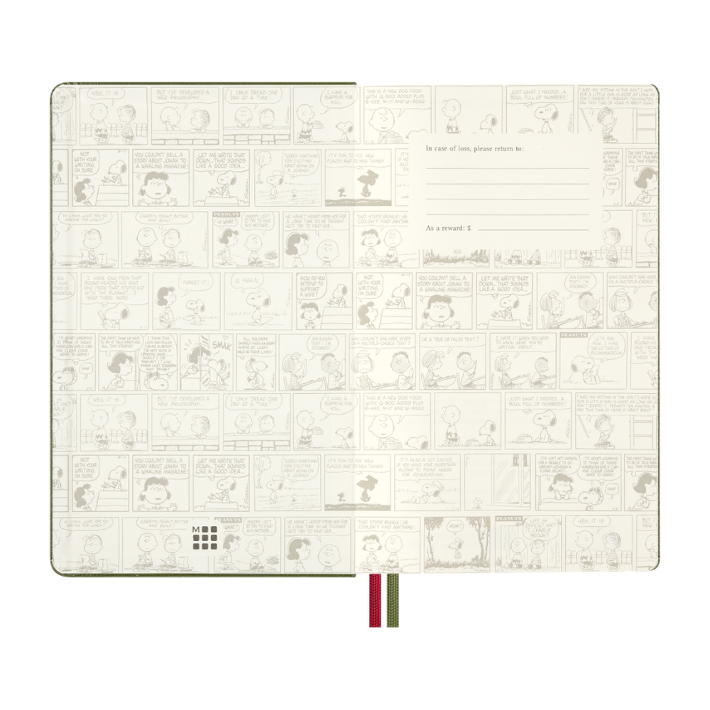 Moleskine - Peanuts Undated Weekly Planner - Large - Schroeder