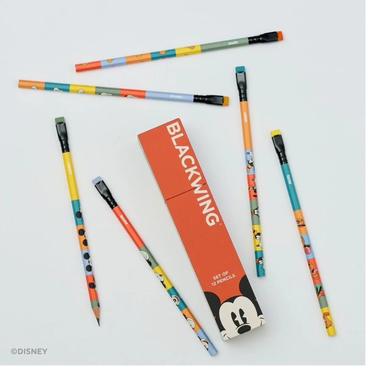 BLACKWING - Mickey and Friends Pencils (Set of 12)