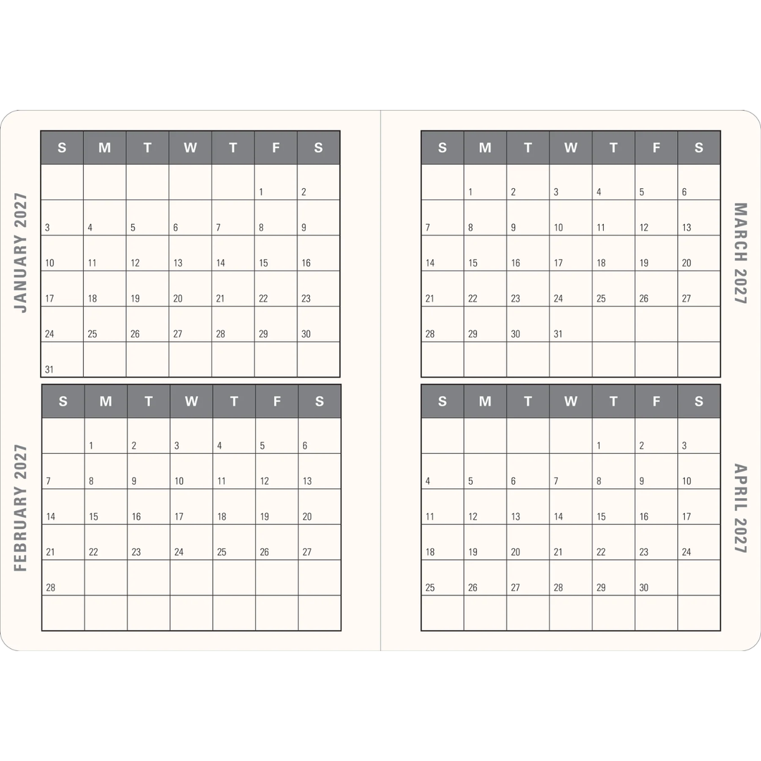 Peter Pauper Press - 2027 Weekly Planner - 16 Months Engagement Calendar - Gilded Tree of Life