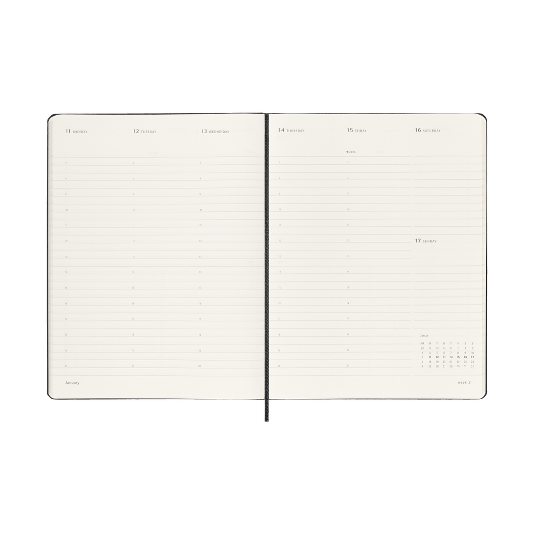 Moleskine - PRO Weekly Vertical Diary 2027 - XL