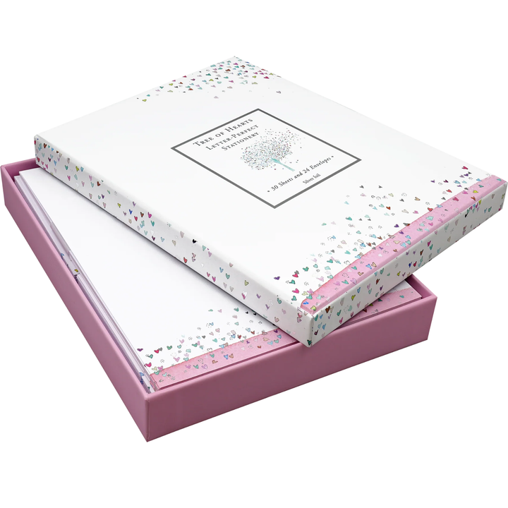 Peter Pauper Press - Letter-Perfect Stationery Set - Tree of Hearts