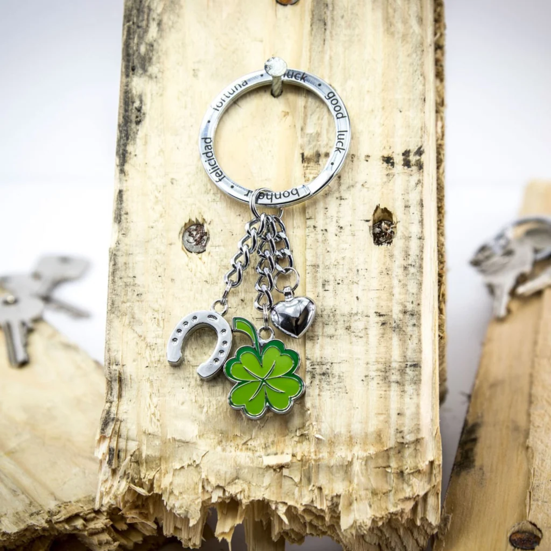 TROIKA - Glucksbringer "Klee" Keyring