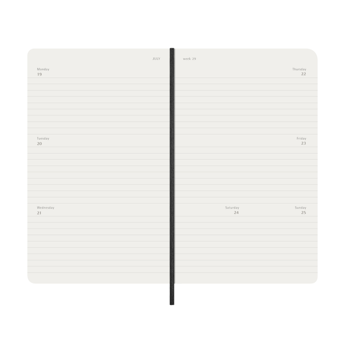 Moleskine - Classic Planner 2027 - Weekly Horizontal - Large