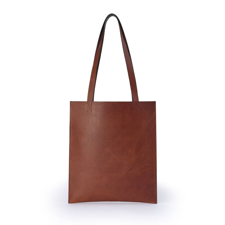 LEGENDAR - Leather Tote Bag - KERRY - Mokka