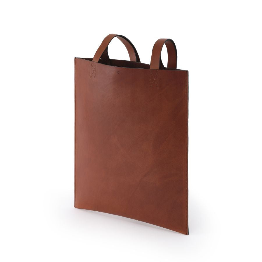 LEGENDAR - Leather Tote Bag - KERRY - Mokka