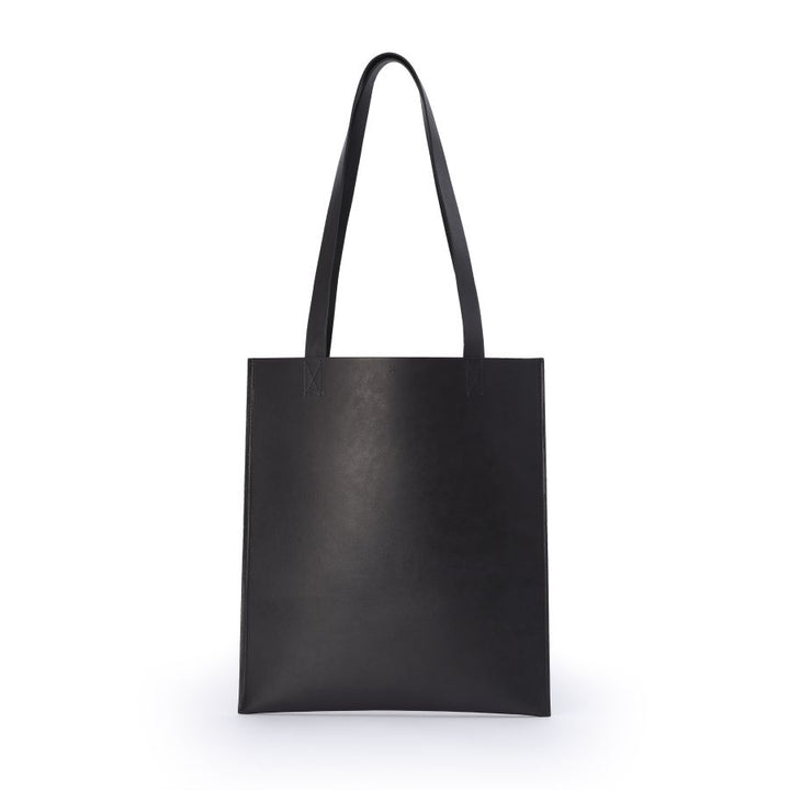 LEGENDAR - Leather Tote Bag - KERRY - Black