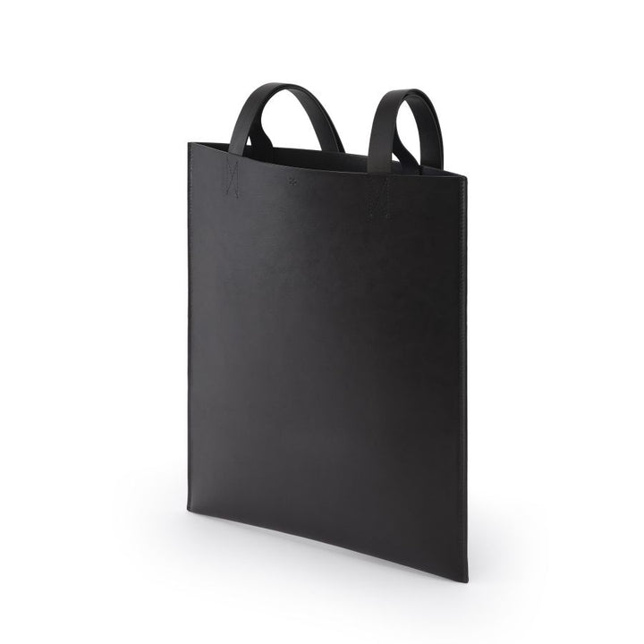 LEGENDAR - Leather Tote Bag - KERRY - Black