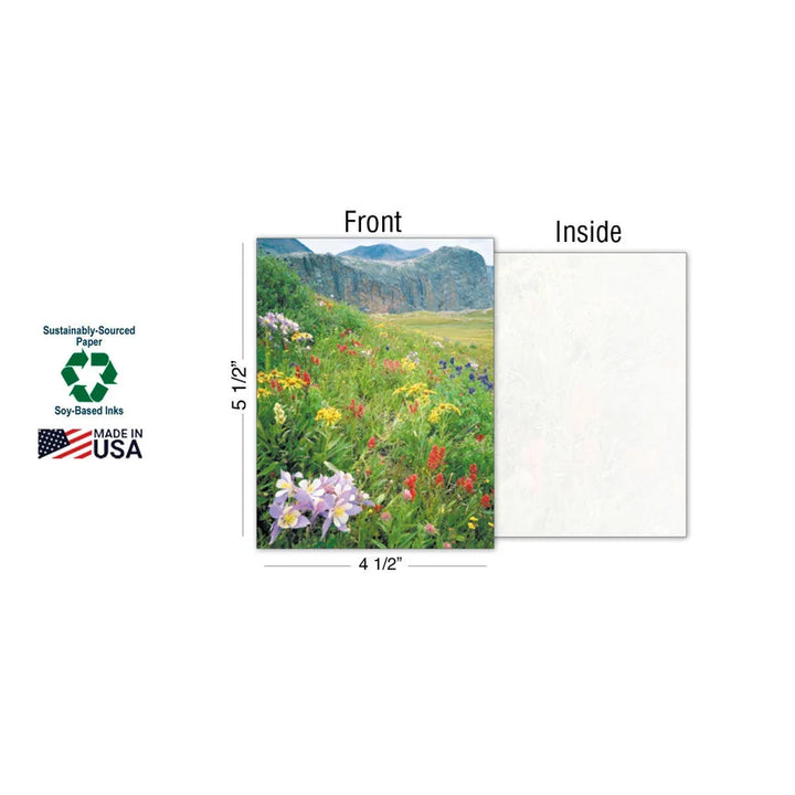 Leanin'Tree - Mountain Wildflowers by John Fielder