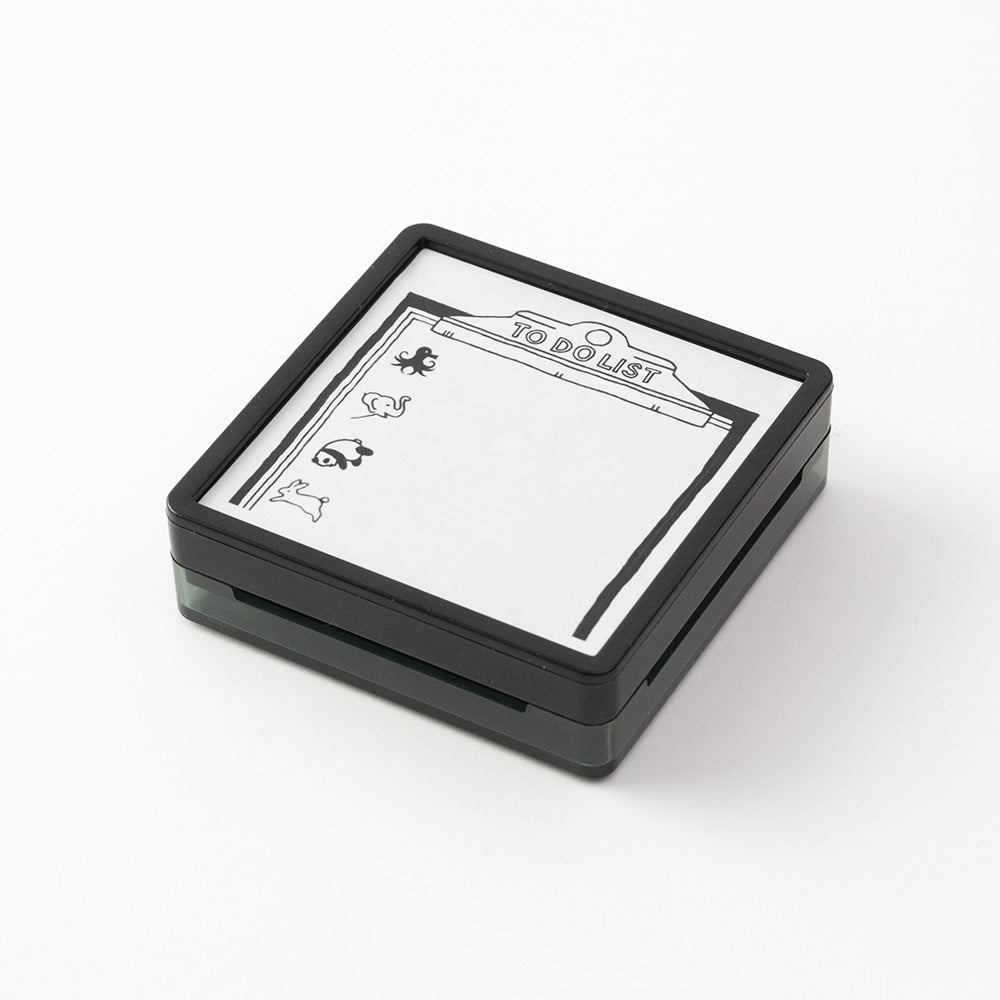 MIDORI - Pre-inked Paintable Stamp | To-Do List