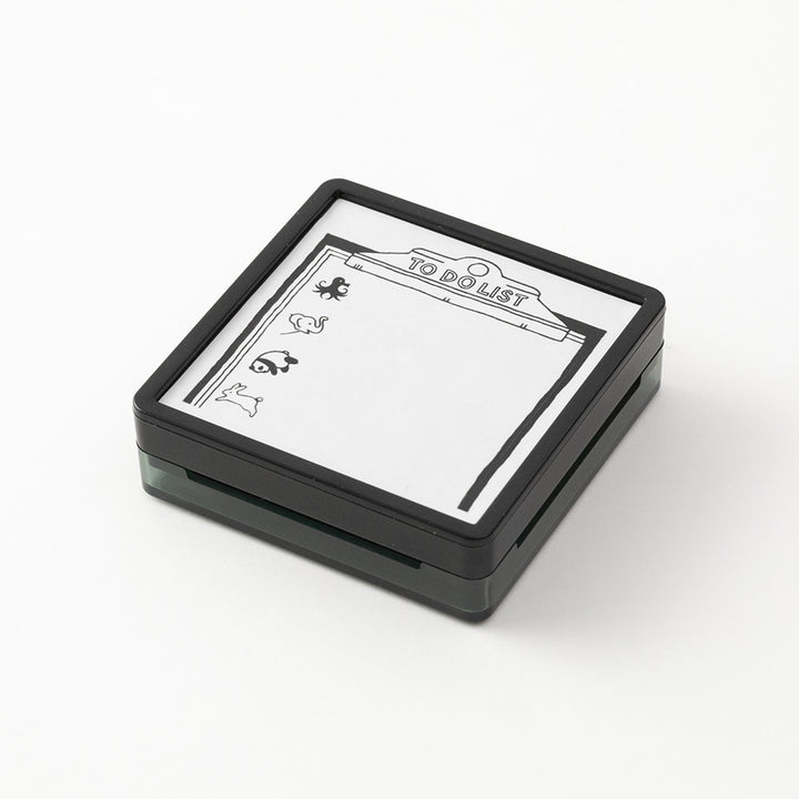 MIDORI - Pre-inked Paintable Stamp | To-Do List