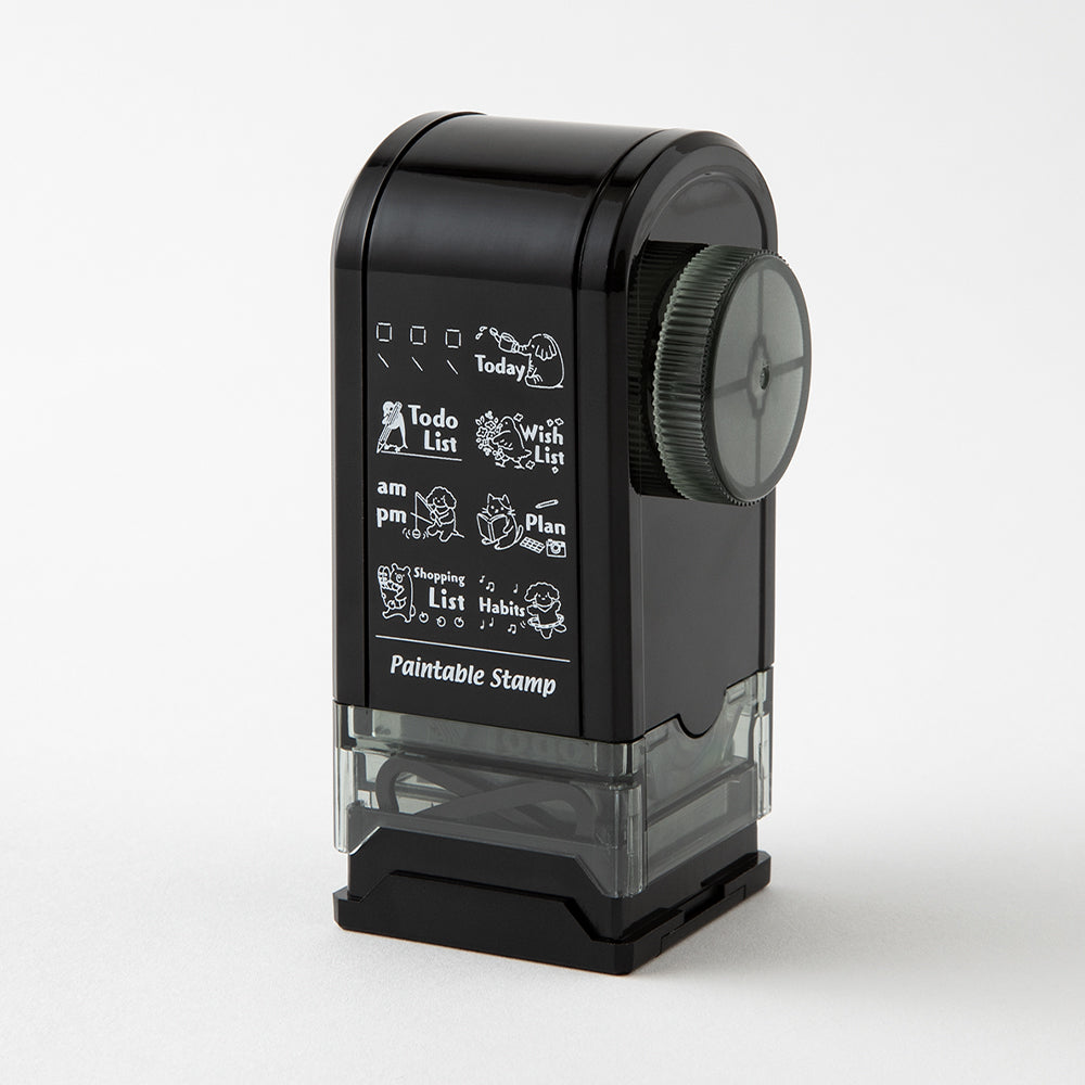 MIDORI - Paintable Rotating Stamp - Dial List