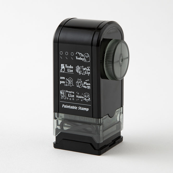 MIDORI - Paintable Rotating Stamp - Dial List