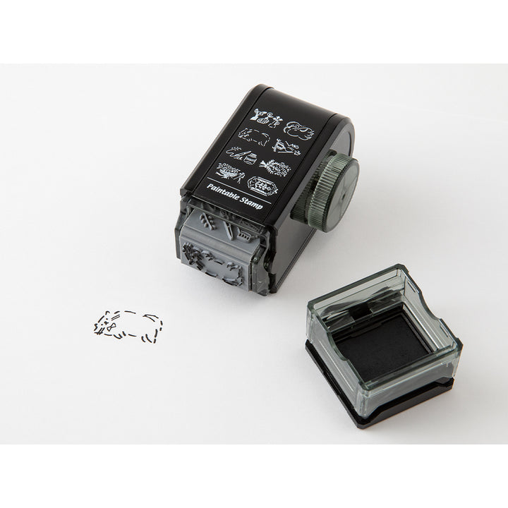 MIDORI - Paintable Rotating Stamp - Dial Antique