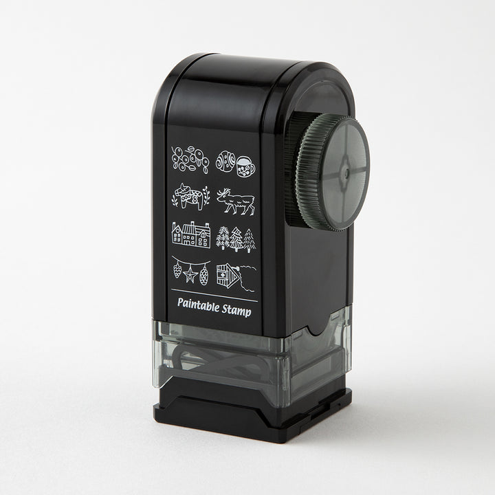 MIDORI - Paintable Rotating Stamp - Dial Nordic Motif