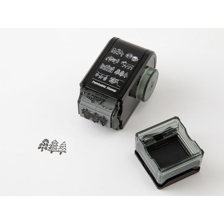 MIDORI - Paintable Rotating Stamp - Dial Nordic Motif