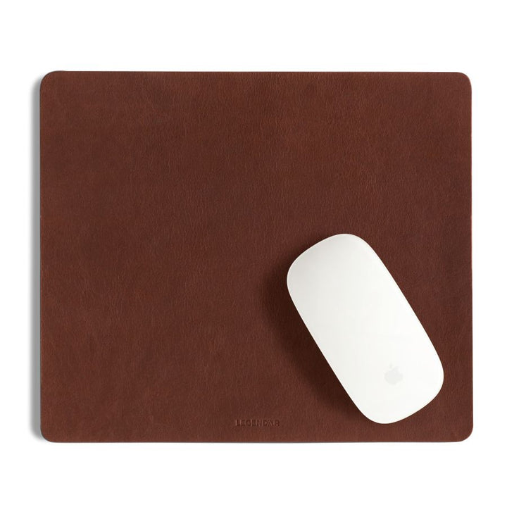 Legendar - Leather Mousepad SLYDE - Chesnut