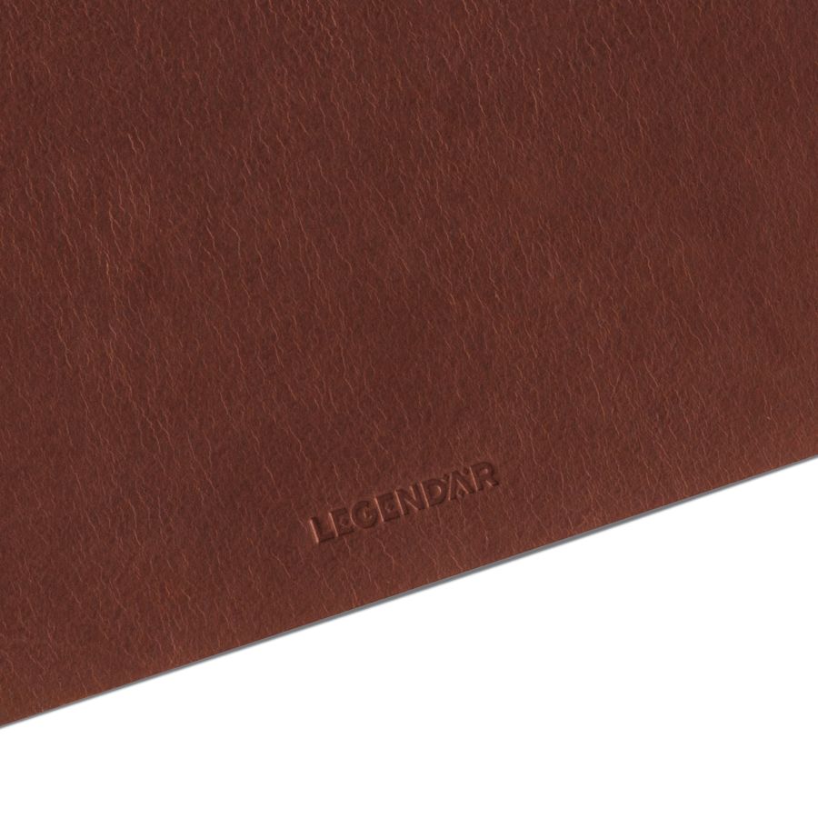 Legendar - Leather Mousepad SLYDE - Chesnut