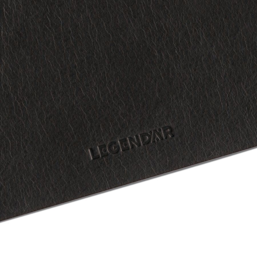 Legendar - Leather Mousepad SLYDE - Black