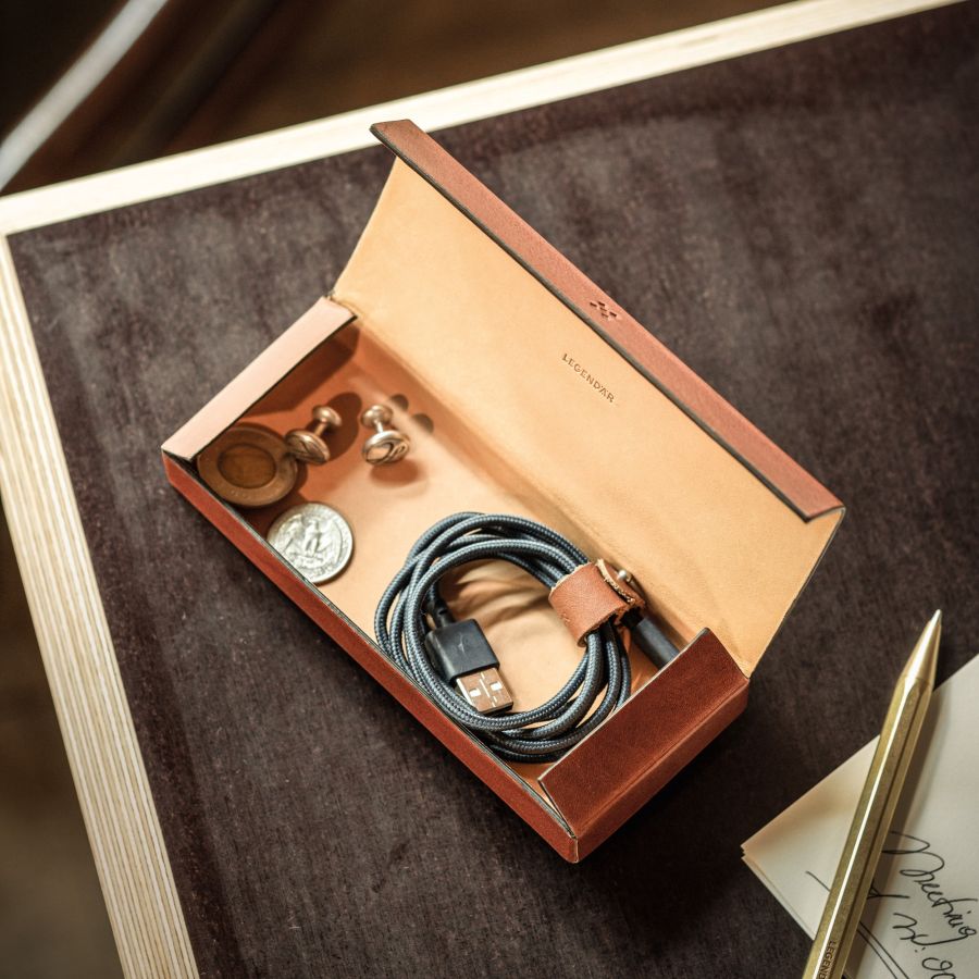 Legendar - Leather Case - ETWEE Long - Mokka