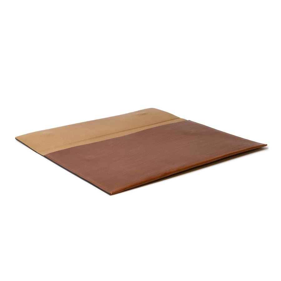 Legendar - Leather Briefcase SLYMM - Chesnut